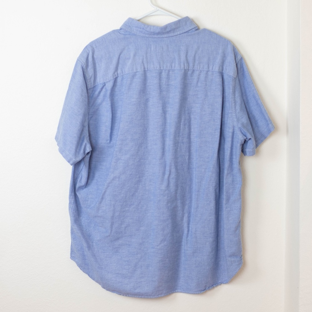 Gap Standard Fit Stretch Button Down Short Sleeve… - image 4